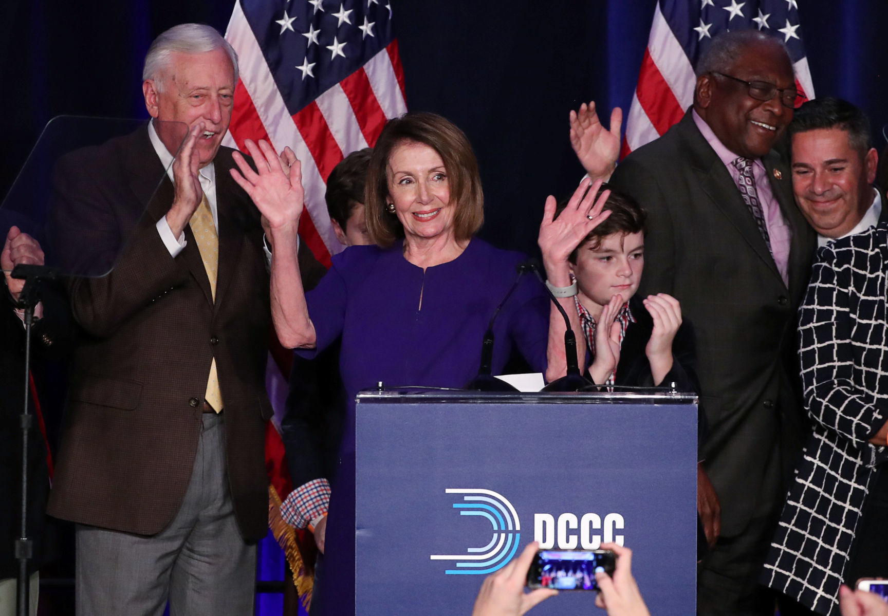 Watch Nancy Pelosi celebrates House win, promises bipartisanship video Watch Nancy Pelosi celebrates House win, promises bipartisanship video